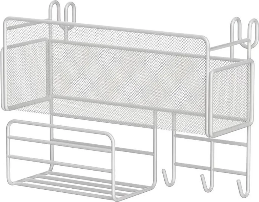 Organizzatore Nero Verk 27228 con Ganci - Design Loft Moderno - 7