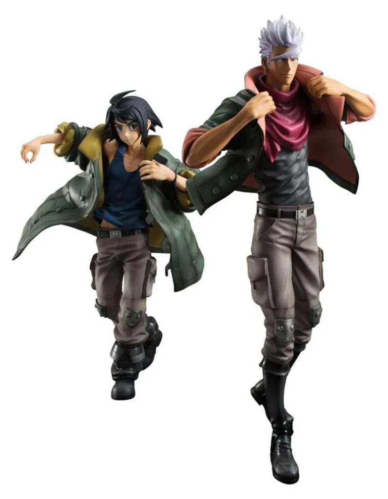 Statue G.E.M. Mikazuki & Orga 26 cm Gundam Iron-Blooded Orphans Finition