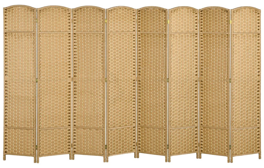 HOMCOM Paravan, 8-dielny, 320 x 170 cm, deliaca stena z Obrázok produktu 