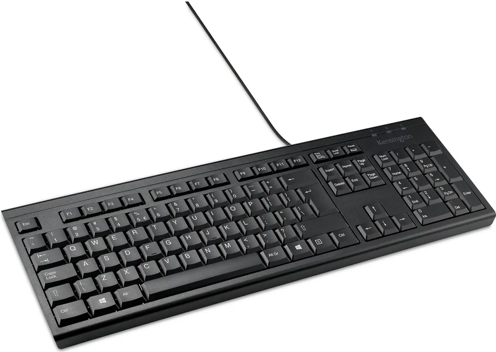 Clavier Kensington KB100S EQ touches silencieuses et frappe précise