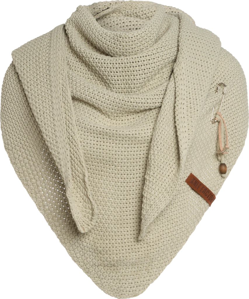 Knit Factory Coco Dreiecksschal - Seda - 190x85 cm