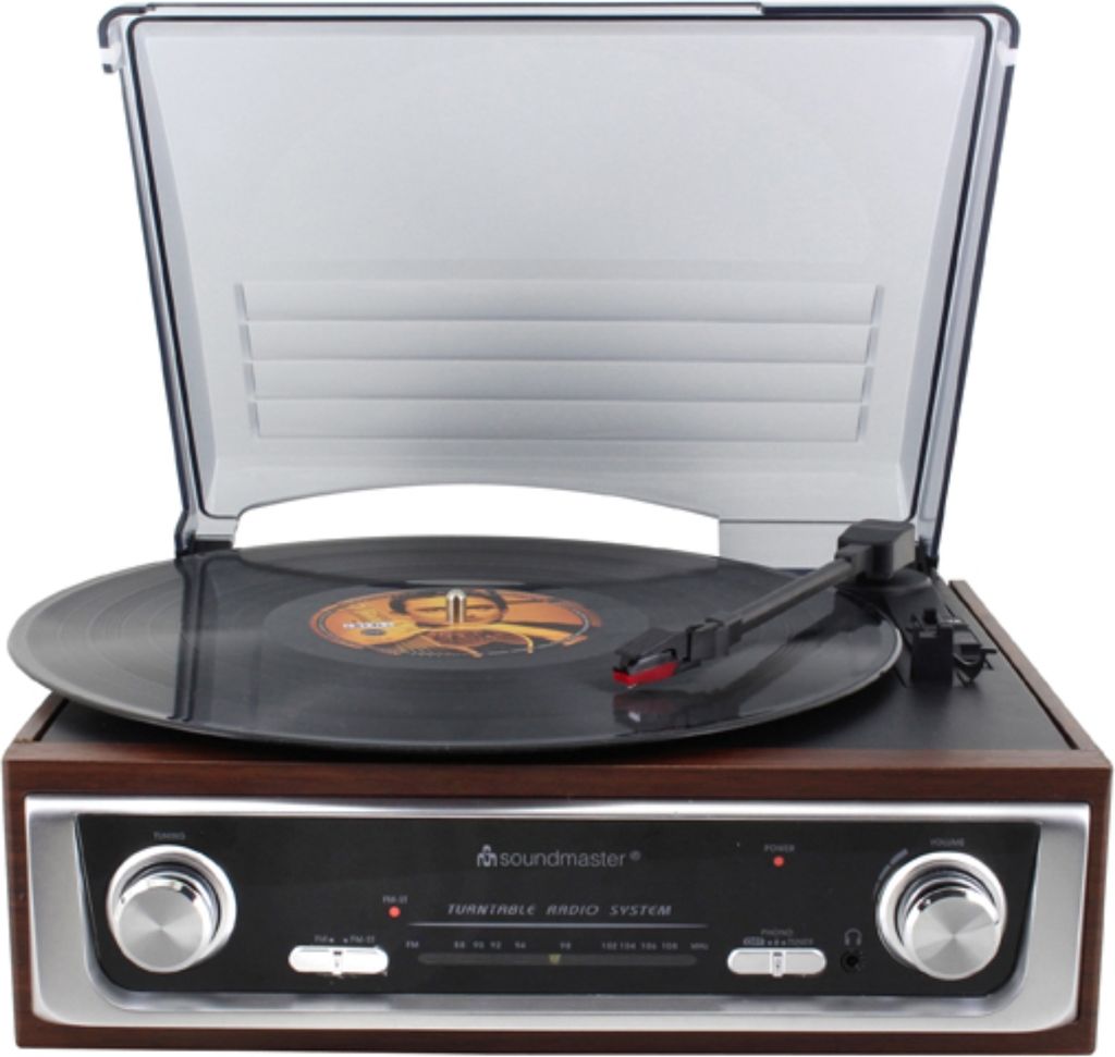 Gramofón Soundmaster PL196H so zabudovanými reproduktormi a Obrázok produktu 