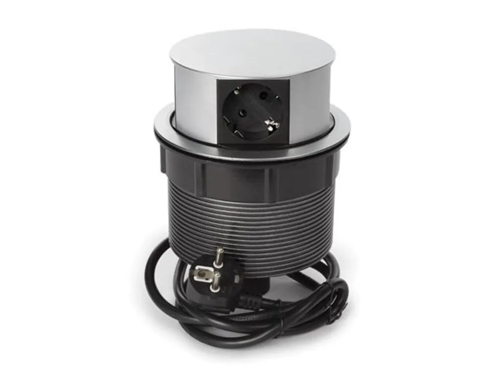 Multiprise Encastrable 4 Prises Schuko pour Optimiser votre Espace Pro