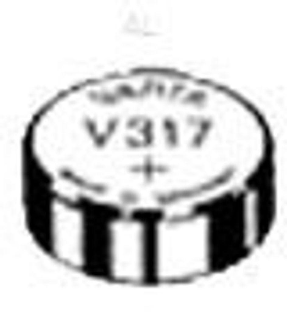 Varta Uhrenbatterie V317 Produktbild 