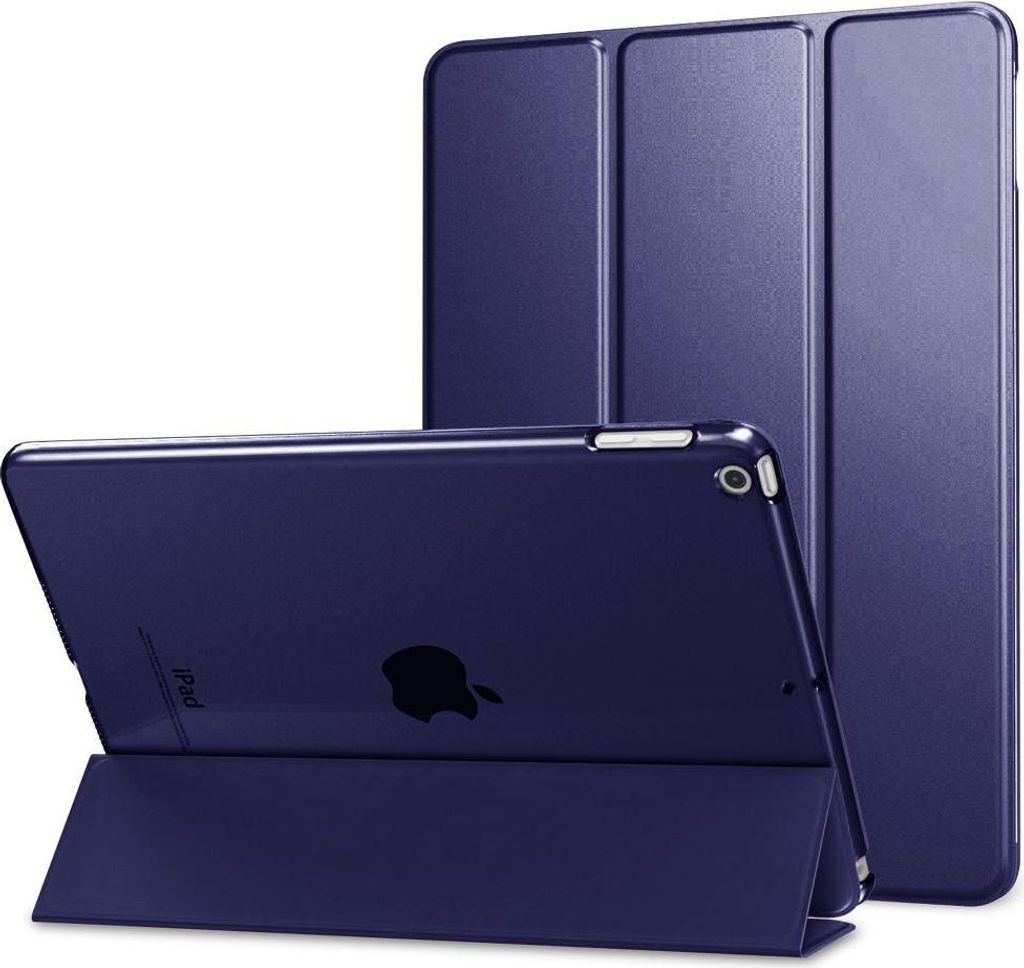 Schlankes Smart Case speziell für das iPad Mini 5 Zoll (7,9 Zoll), flexible TPU-Rückseite mit gummierter Beschichtung, automatische Schlaf-/Aufwa...