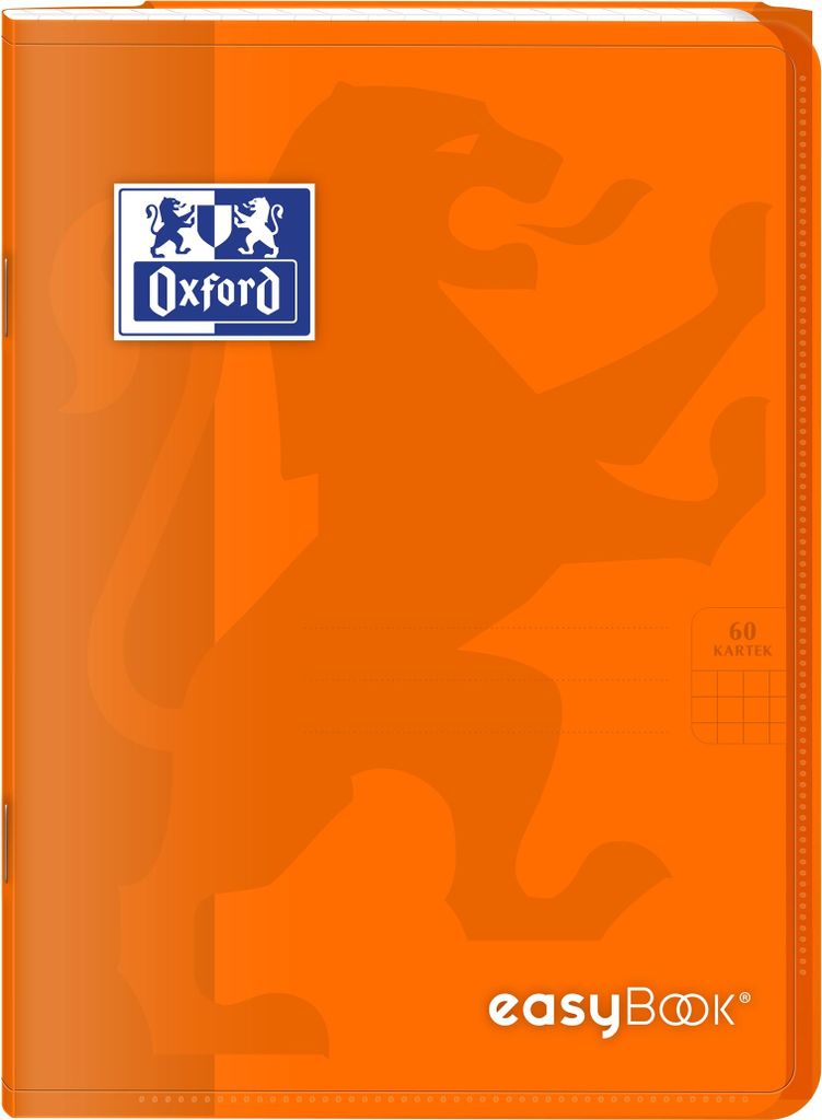Carnet de notes Oxford A5 60k quadrillé Easybook avec Image du produit 