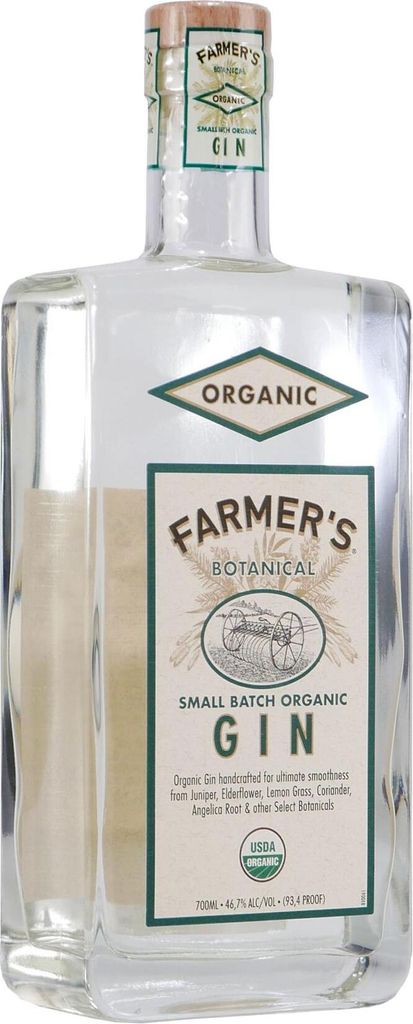 Farmers Botanical Organic Small Batch Gin | 46,5 % vol | 0,7 l