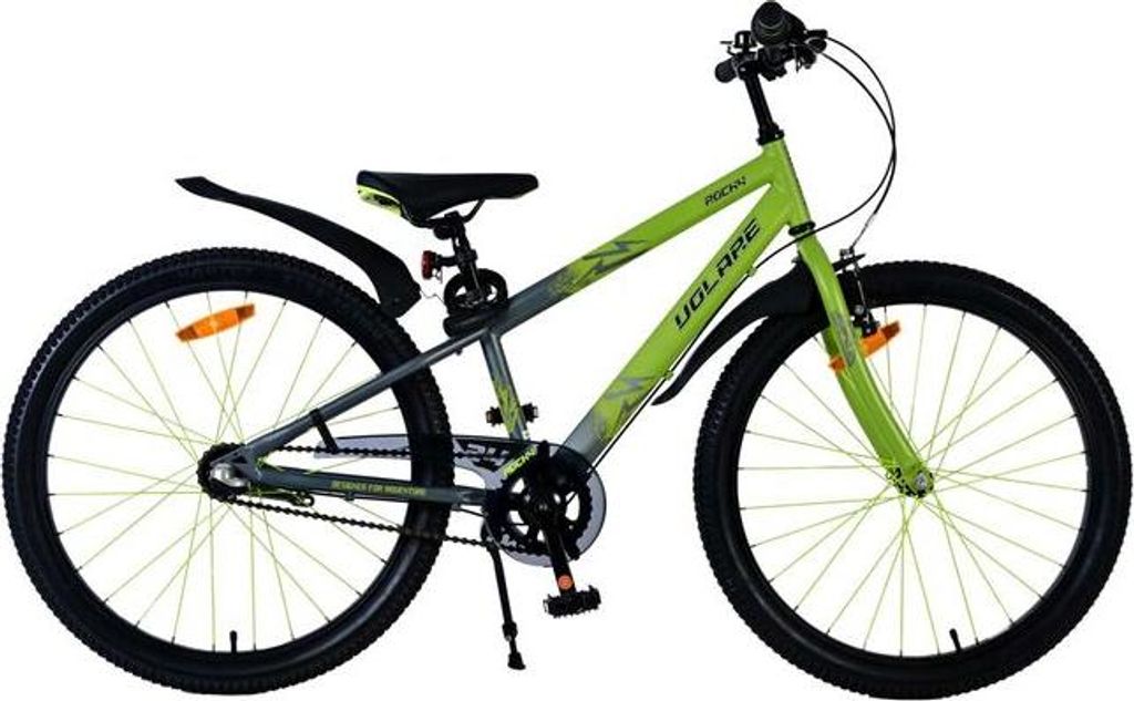 Volare Rocky Kinderfahrrad - 24 Zoll - Grün - Shimano Nexus Produktbild 