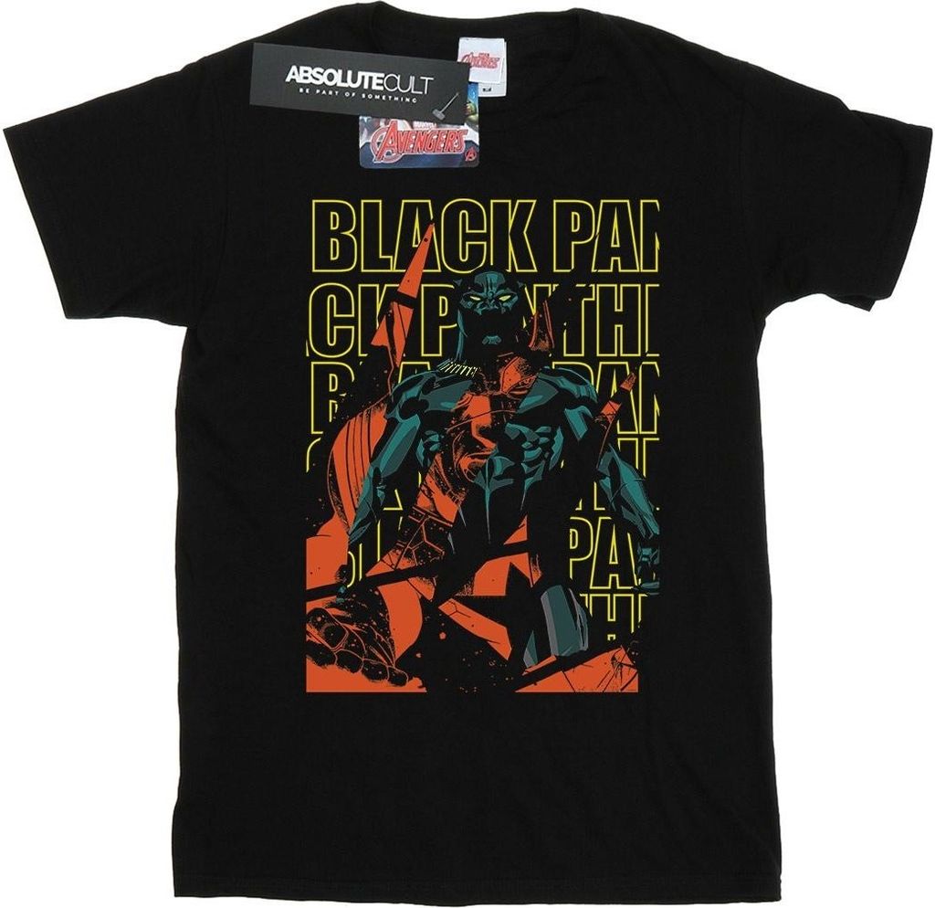 Marvel - "Avengers" T-Shirt für Herren BI6465 (XL) (Schwarz)