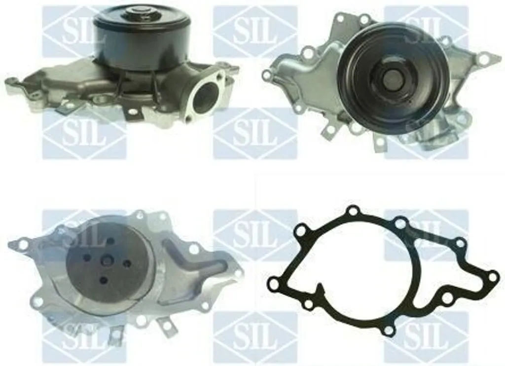 Pompe à eau SIL PA1551 pour système de refroidissement moteur diesel