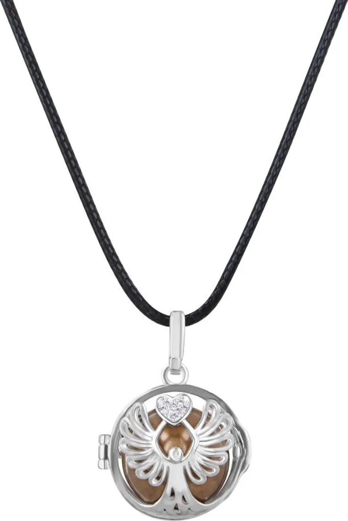 Collana Campana Marrone Messaggio K10PH18 - Accessorio Donna Glamour