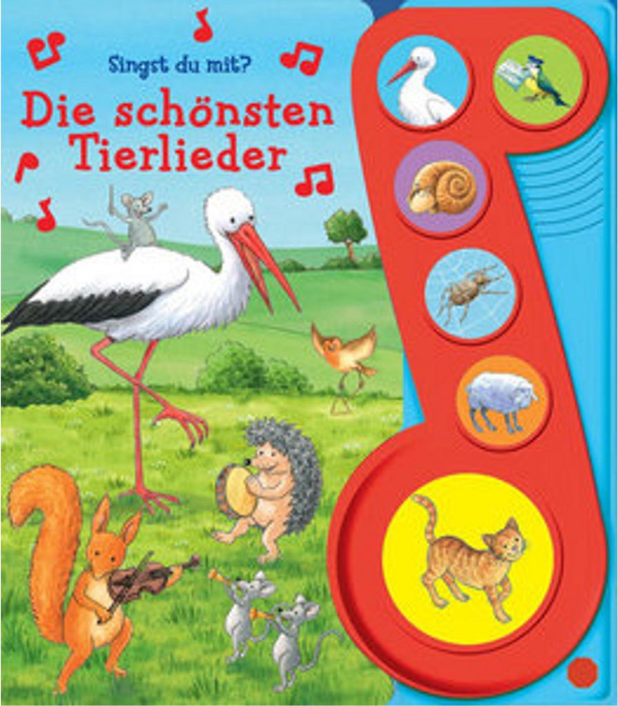Die schönsten Tierlieder - Liederbuch mit Sound - Produktbild 