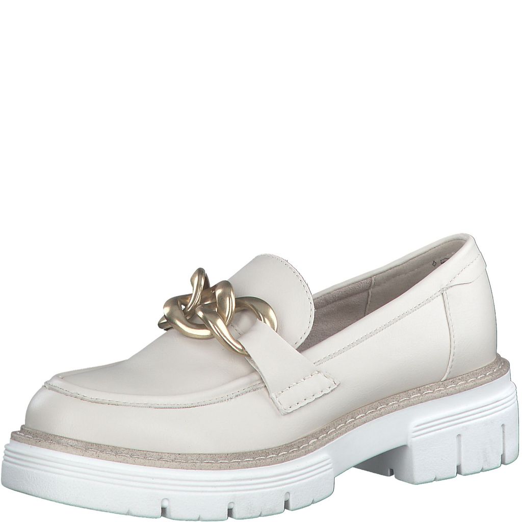 MARCO TOZZI Mocassin Femme - Slipper Confortable - Semelle Intérieure Douce - Végan