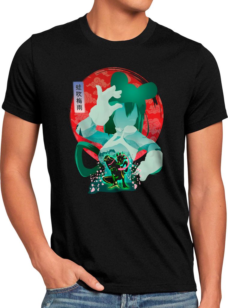 style3 Asui Tsuyu Herren T-Shirt superhero japan acade mia manga