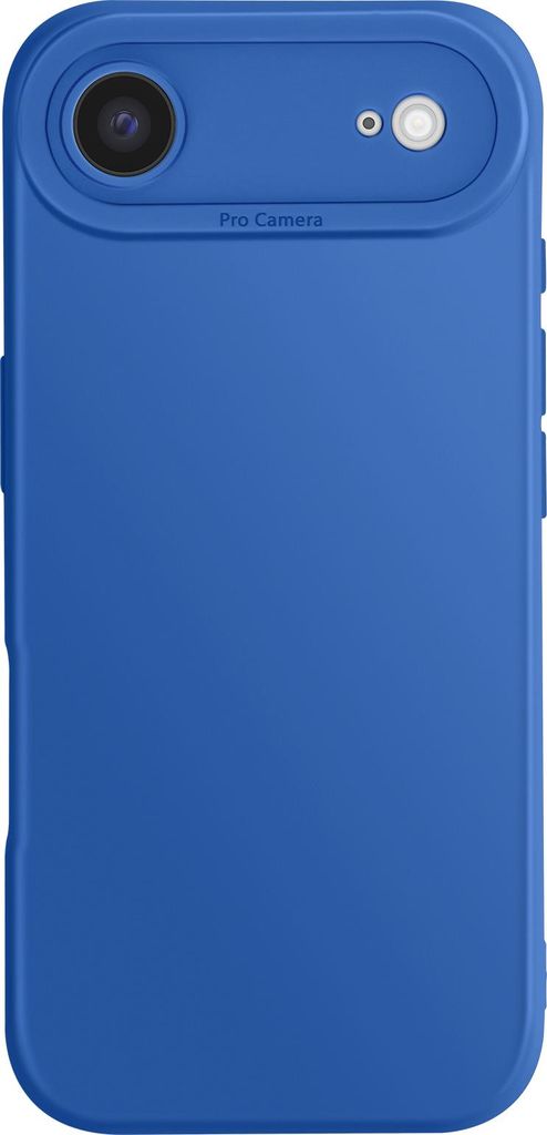 Avizar, Hülle für iPhone Air aus weichem Silikon mit verstärkter Kamerablock, Blau