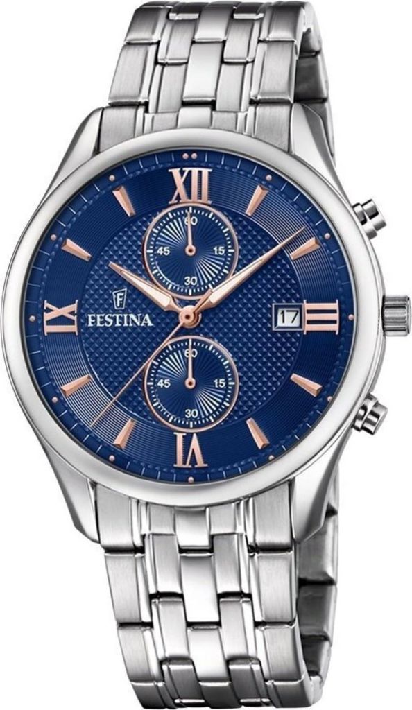 Festina F6854/6 Silberne Herrenuhr