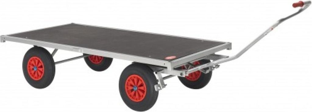RAVENDO TW MEDI Transportwagen Magazinwagen Plattformwagen 1x2m 750kg Bremse