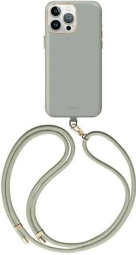 Uniq Etui Coehl Creme Iphone 15 Pro Max6.7 Ricarica magnetica Szałwia/Salvia morbida