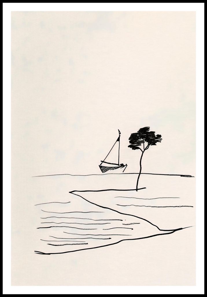 Plakat 67,5x100cm Küstenruhe