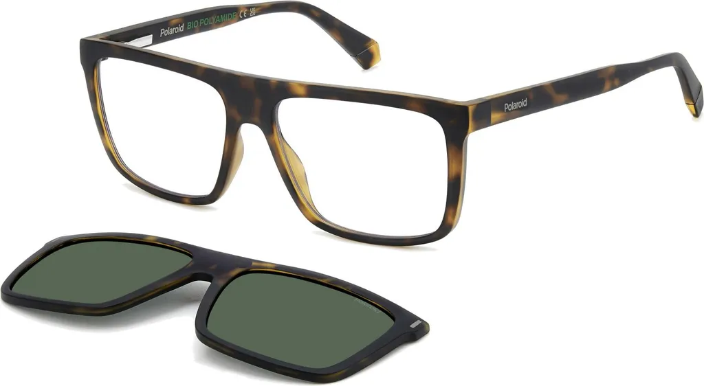 Lunettes de Soleil de Vue Polarisées Polaroid PLD 6230/CS Havana Vert