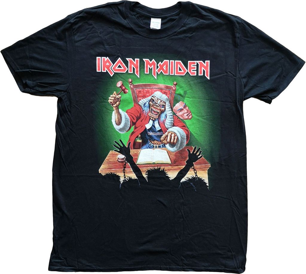 Iron Maiden - "Deaf Sentence" T-Shirt für Herren/Damen Uni RO1077 (S) (Schwarz)
