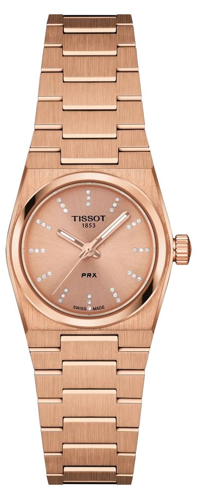 Damenuhr Tissot PRX 25mm T137.010.33.506.00, Roségold Produktbild 