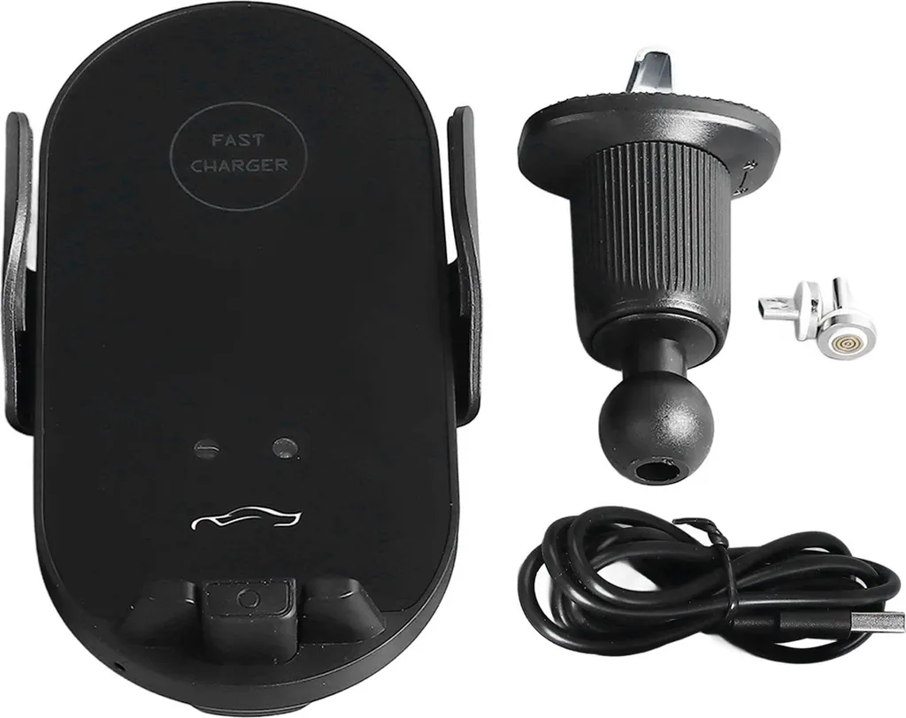 Supporto Smartphone Auto Wireless: Guida Senza Stress e Ricarica Qi - 2