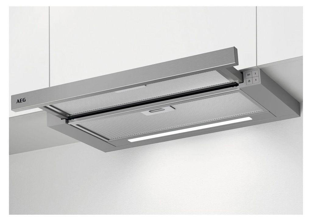 AEG Hotte à déflecteur plat 90 cm, Évacuation d'air ou Image du produit 