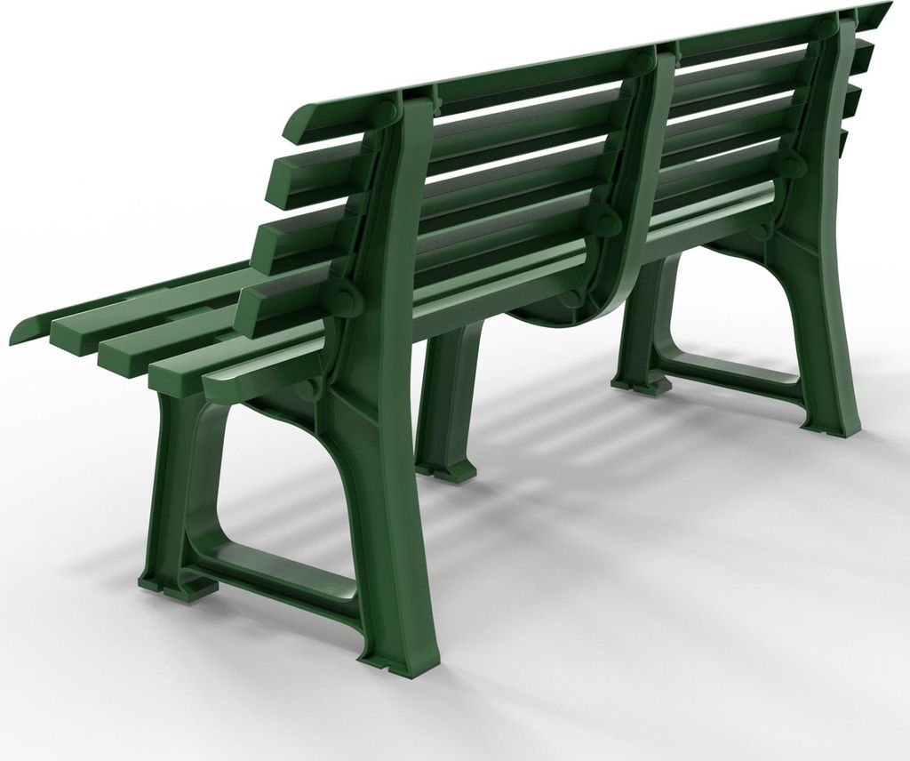 Casaria Banc de Jardin Orchidea vert 3 places banc Image du produit 