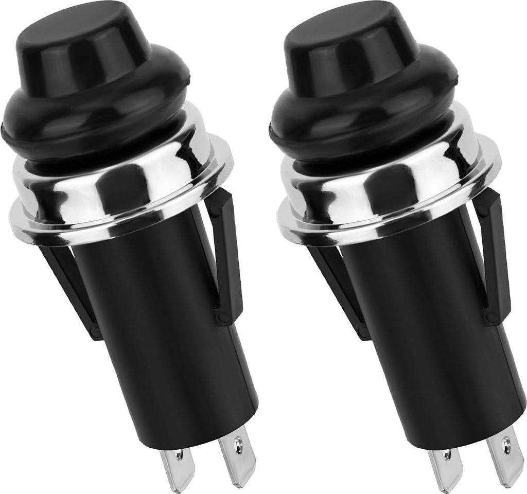 2 Stück GS4 Grillanzünder - Schwarzer Ersatz-Zündschalterknopf - Geeignet für Weber Spirit E/S-210 215 220 310 315 320 330 (2013 und neuer) - A...