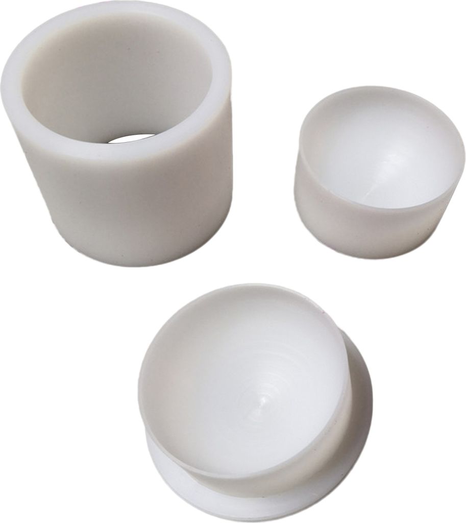 Donutförmige Badeseifenform, 3D-Badesalzkugelform, antihaftbeschichtet, 6,35 cm/5,8 cm Durchmesser, Shampoo-Pressstangenform