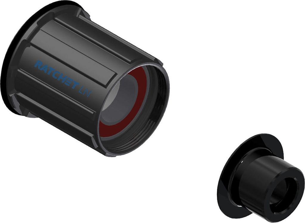 DT Swiss Rotor Kit MTB Shimano Hybrid für 142/148/12mm TA, Stahl, Ratchet LN, schwarz (1 Set)