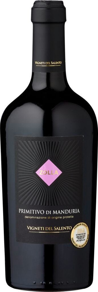Rotwein Vigneti del Salento Zolla Primitivo di Manduria Produktbild 