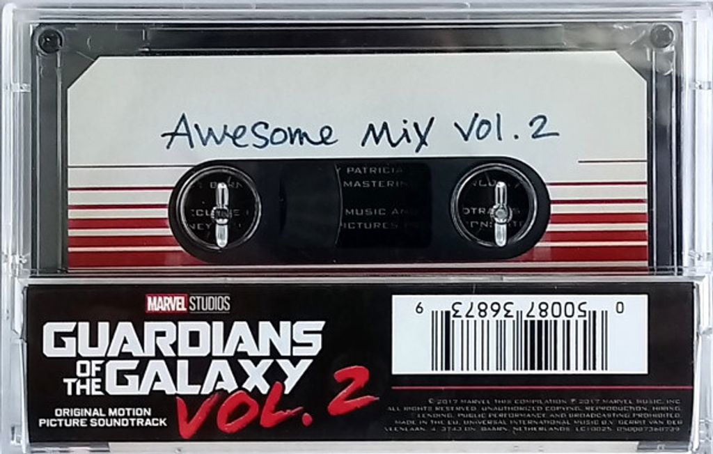 Wächter der Galaxie Awesome Mix vol 2-Kassette Produktbild 