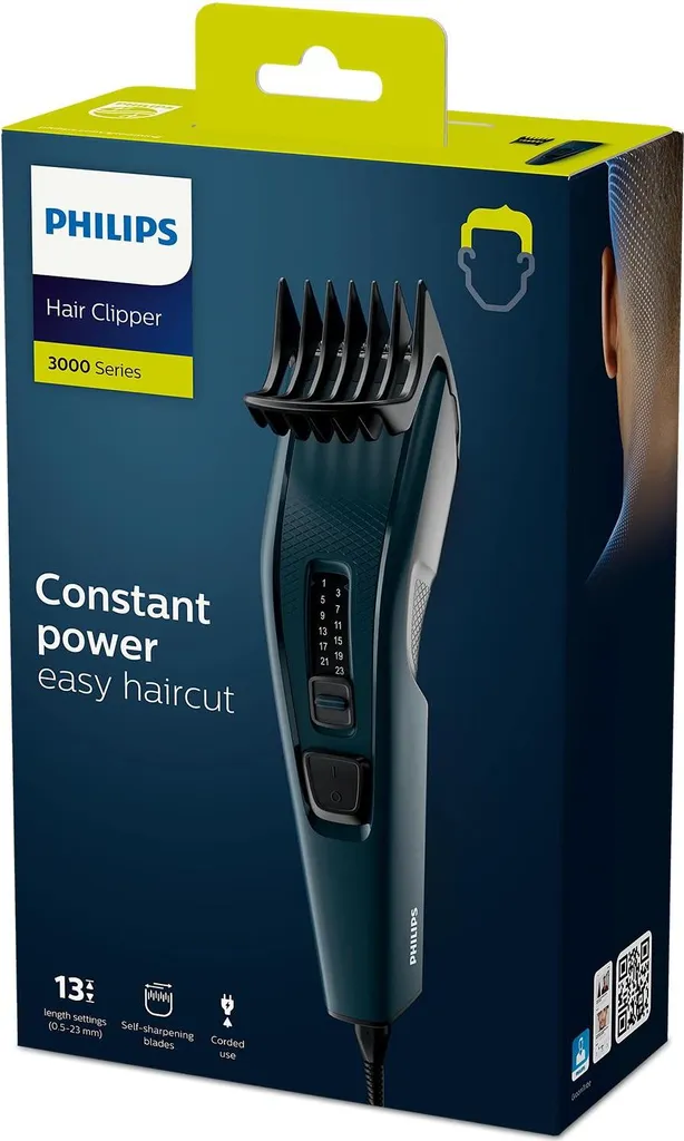 Kit da Viaggio Philips HC3505/15 con Custodia Nera e Set Barbiere Completo - 6