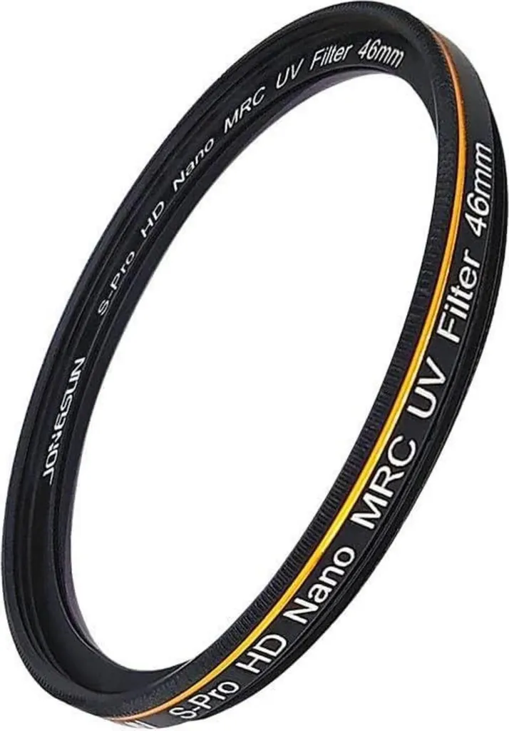 Filtre 46mm Anti-Rayures et UV Nano MRC pour Sécuriser votre Objectif