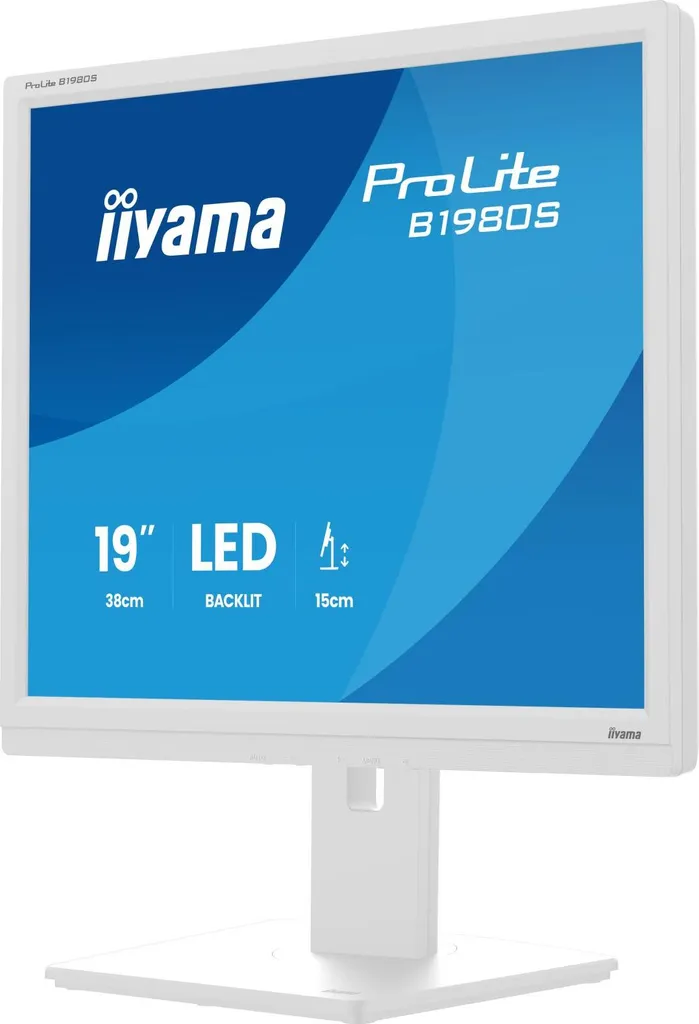 Écran d'Ordinateur Iiyama B1980S-W1 LED 19" avec Pied Réglable en Hauteur