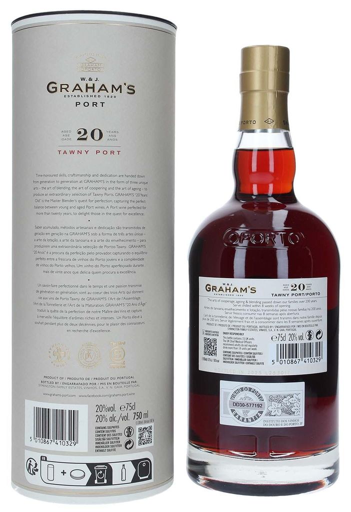 Graham's Port 20 Jahre Tawny Port Produktbild 