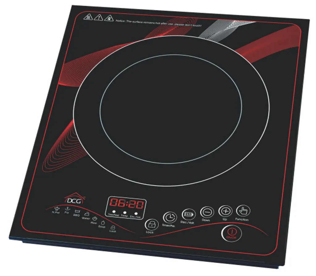 Cucina Veloce con DCG EKP2430: Piastra Induzione 2000W Touch