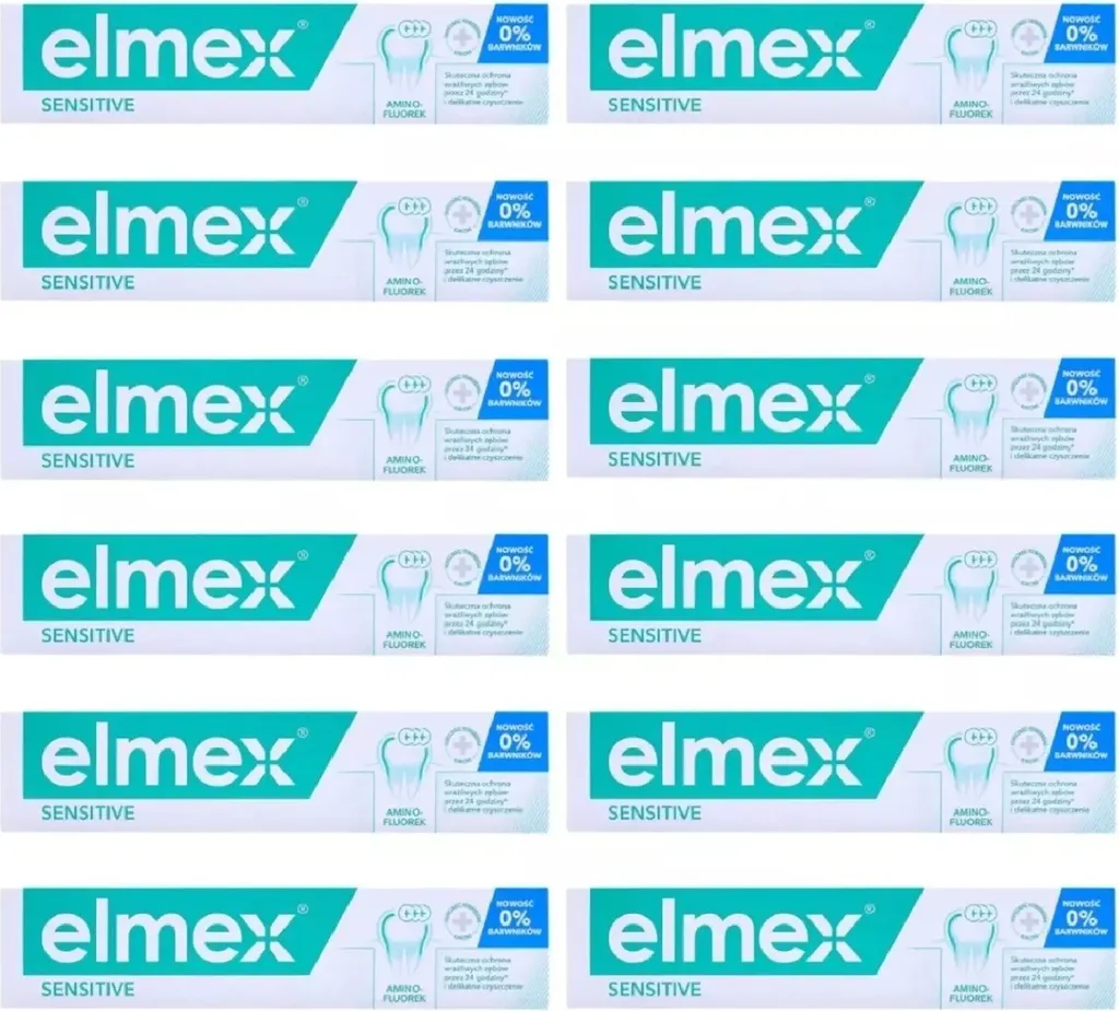 Lot 12x75ml Dentifrice Elmex Sensitive Professionnel Dents Sensibles