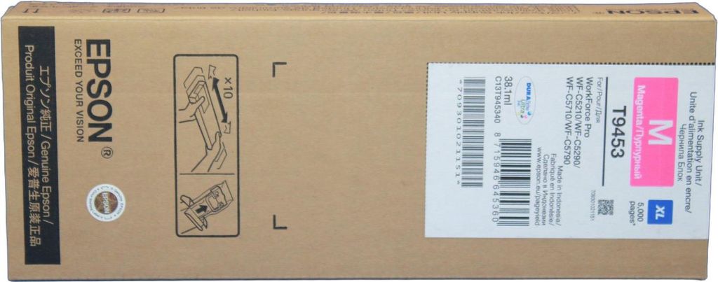 Atrament Epson T9453 Magenta -A Obrázok produktu 