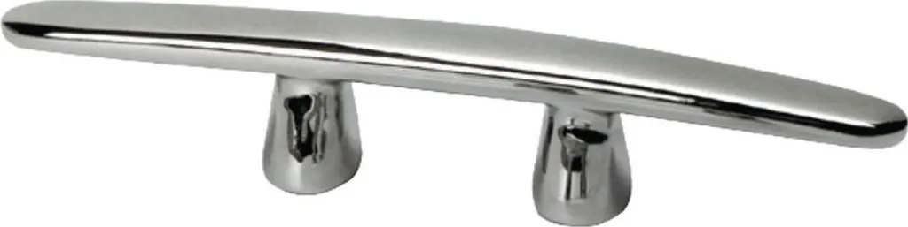 Taquet d'amarrage Camel 250 mm en inox poli pour bateau de plaisance