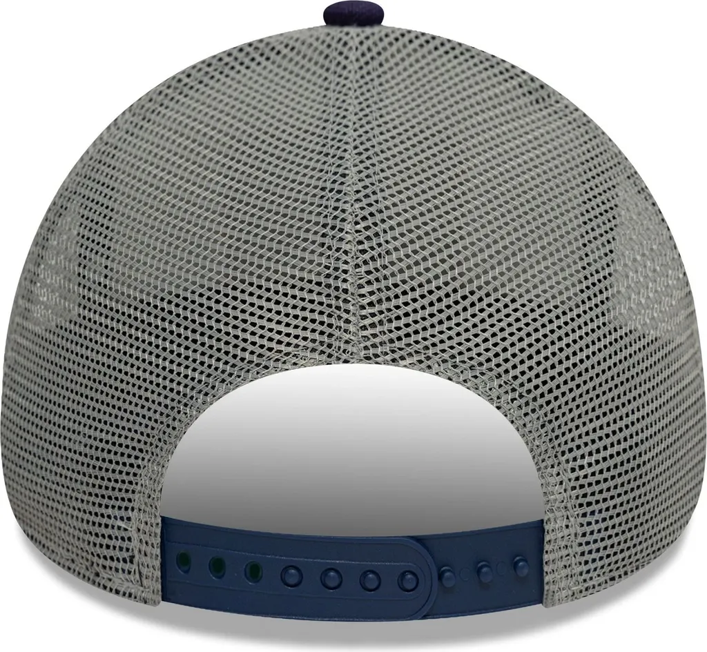 Casquette New Era Trucker Blanche Anti-Transpiration A-Frame Mesh - 5