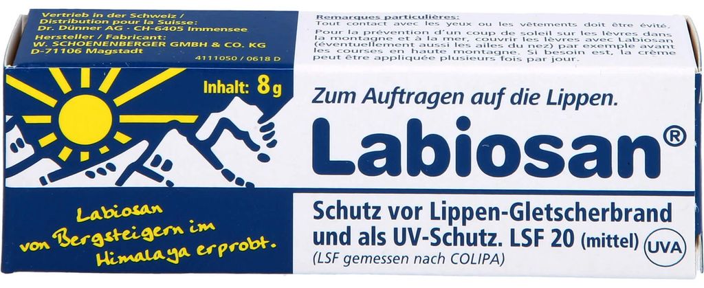 Labiosan pomata, 8 g pomata Immagine del prodotto 