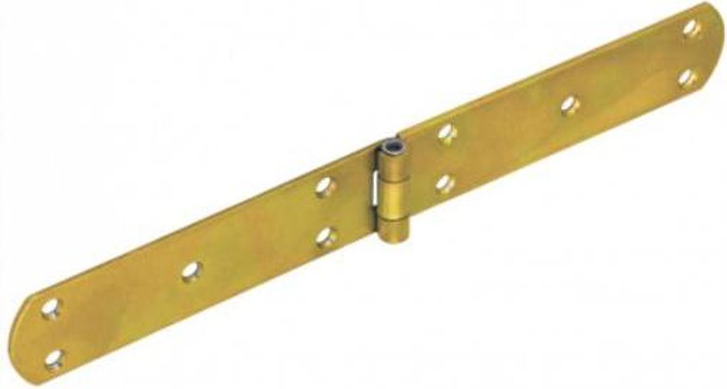 Cerniera per cassa con perno rivettato zincata gialla Immagine del prodotto 