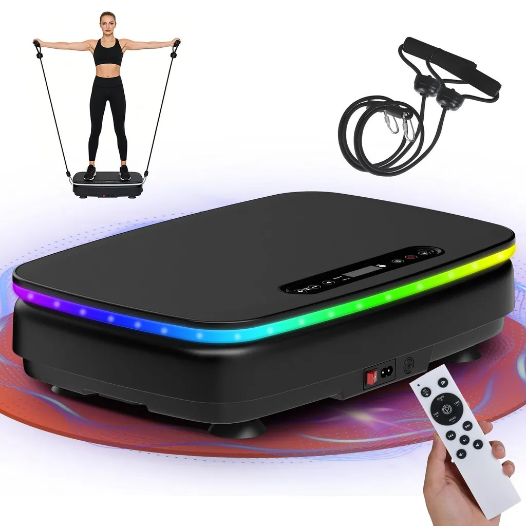 Plateforme Vibrante DH FitLife : Dites Adieu au Manque de Temps et de Sport