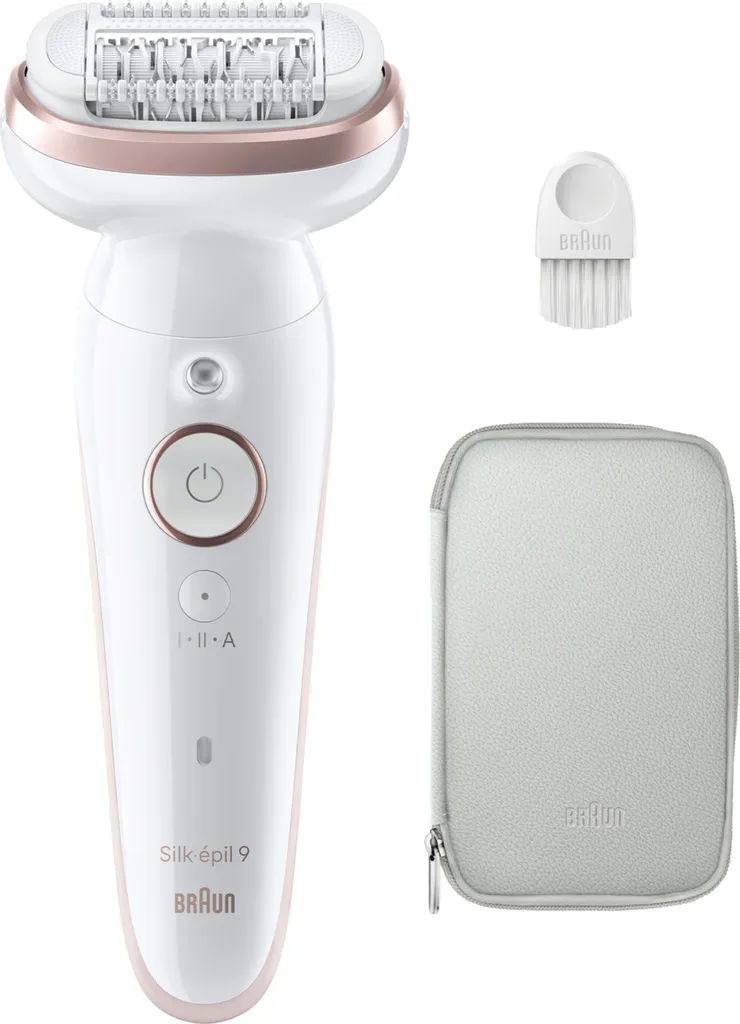 Braun Silk-épil 9 Silk·épil 9 40 pinzette Oro, Bianco