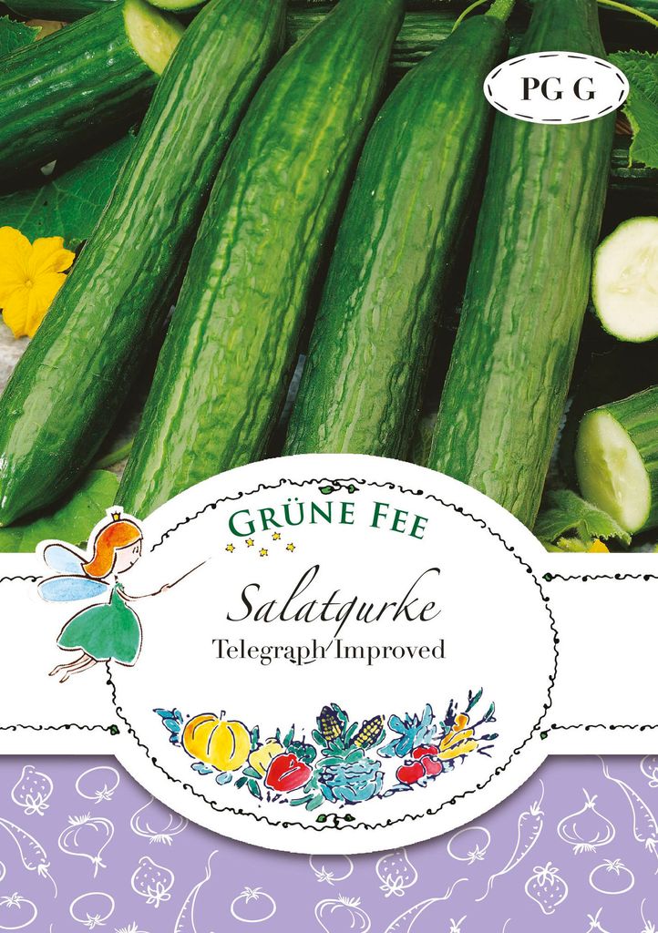 Grüne Fee - Salatgurke Telegraph Improved Samen - 11158