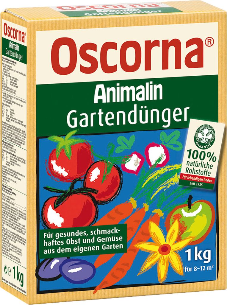 Oscorna Animalin Gartendünger 1 kg Produktbild 