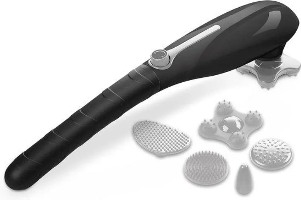 Adieu douleurs de dos avec l'appareil de massage manuel noir compact